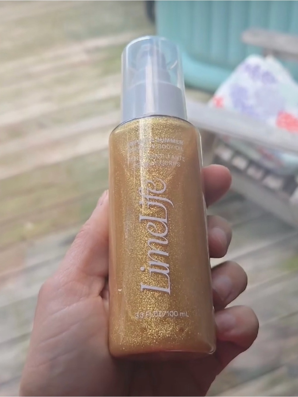 Limelife Infinite Shimmer Body Oil